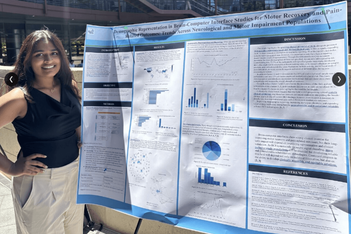Rhea Raj presenting at Stanford